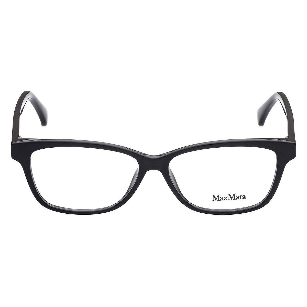 Max Mara MM5013 Eyeglasses Women Shiny Black 54mm