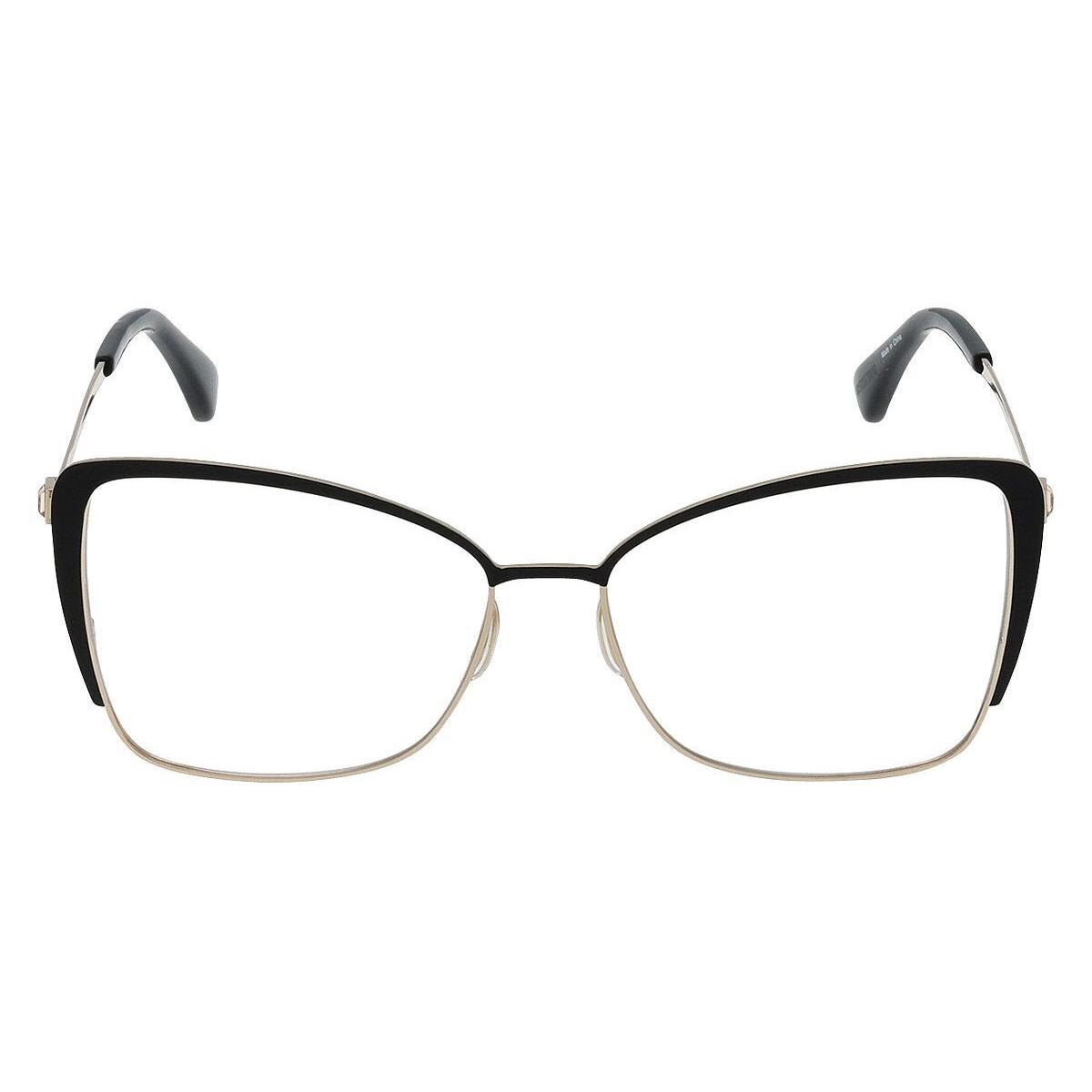 Max Mara MM5130 Eyeglasses Women Shiny Black 56mm