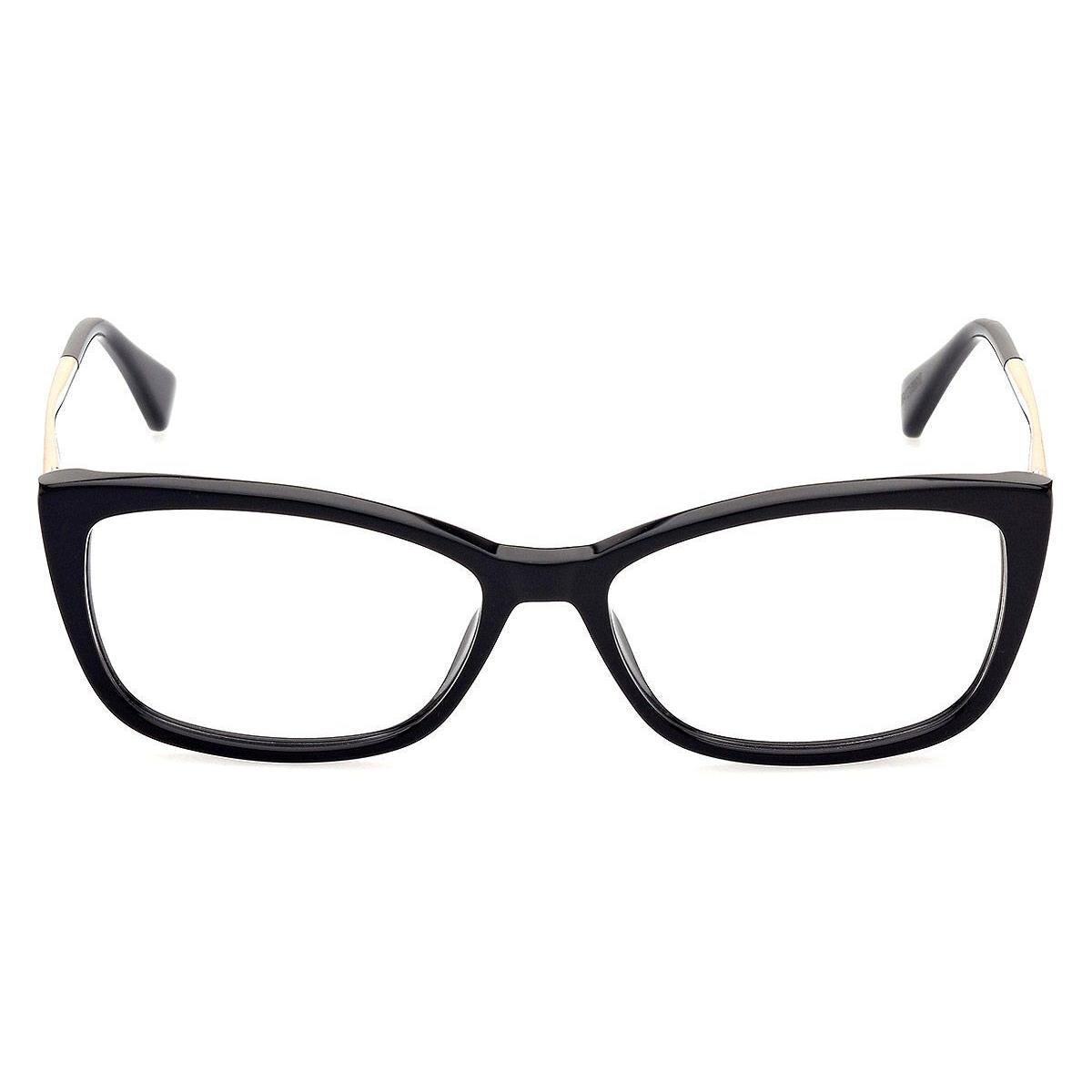 Max Mara MM5026 Eyeglasses Women Shiny Black 54mm