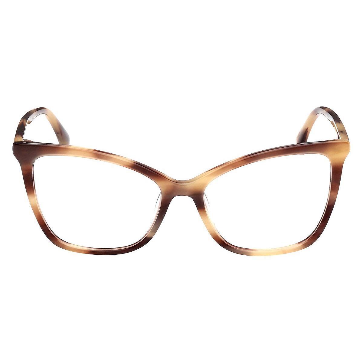 Max Mara MM5060 Eyeglasses Women Beige Brown 54mm