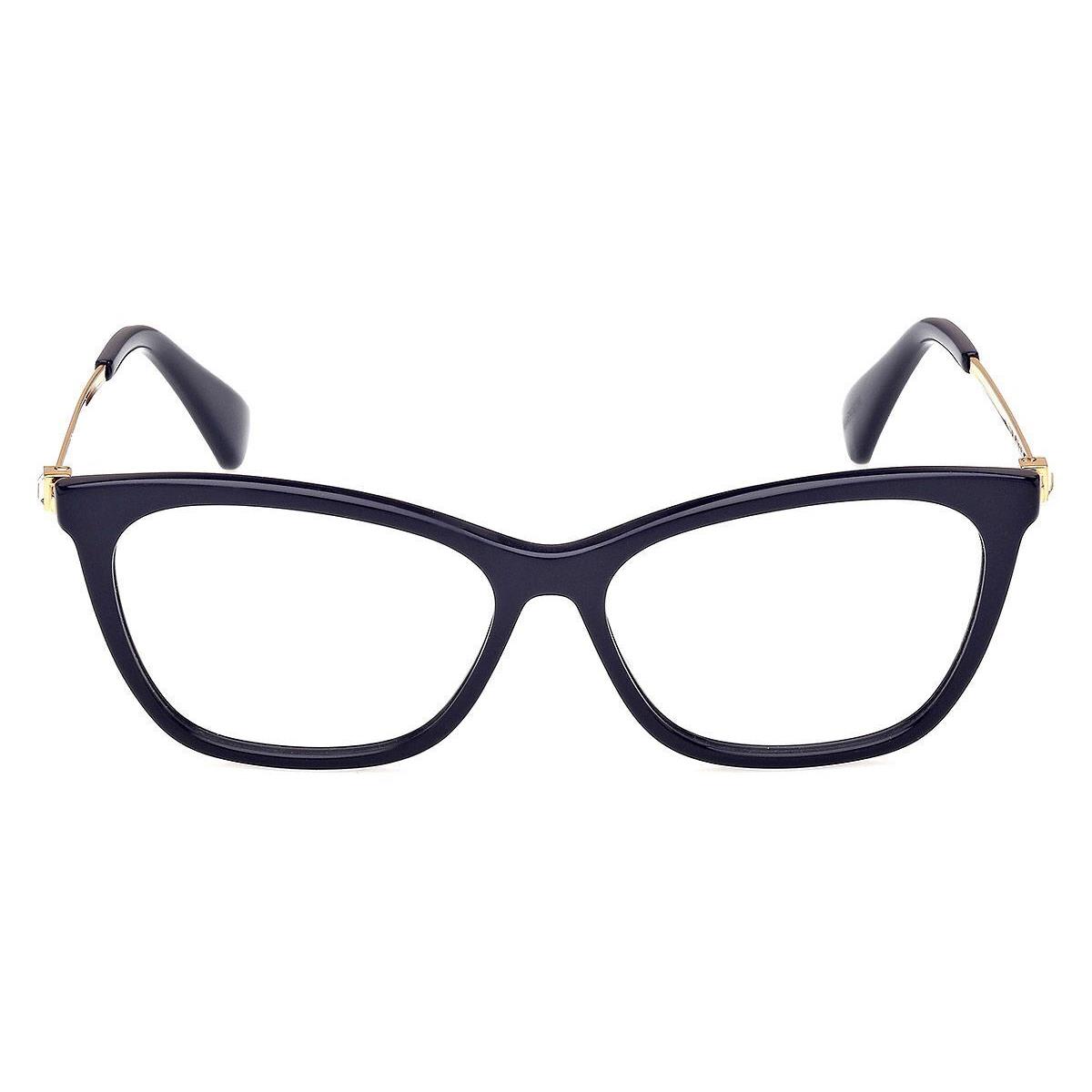 Max Mara MM5070 Eyeglasses Women Shiny Blue 54mm