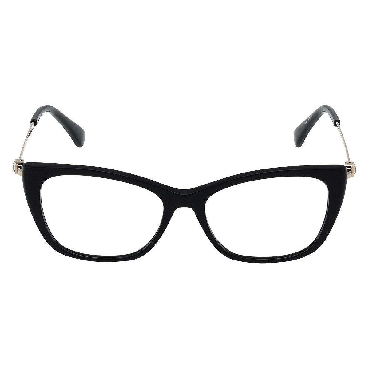 Max Mara MM5129 Eyeglasses Women Shiny Black 53mm