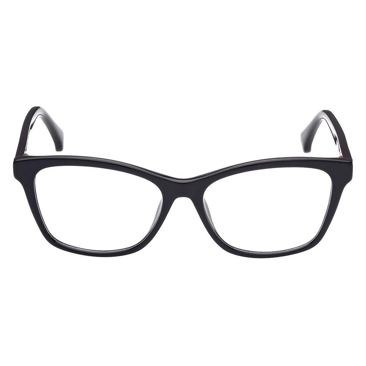 Max Mara MM5032 Eyeglasses Women Shiny Black 54mm