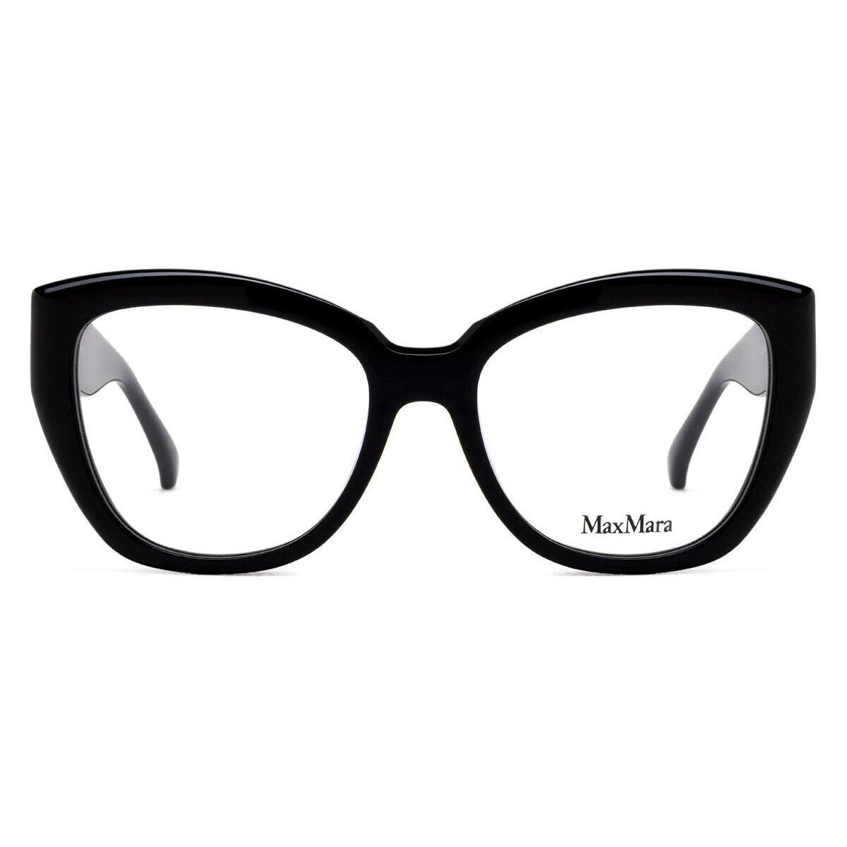 Max Mara MM5134 Eyeglasses Women Shiny Black 54mm