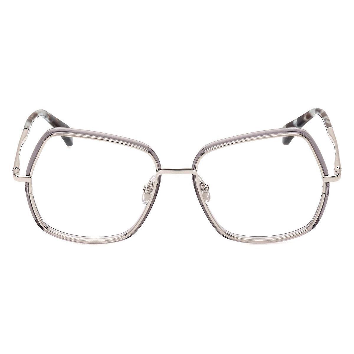 Max Mara MM5076 Eyeglasses Women Shiny Gray 55mm