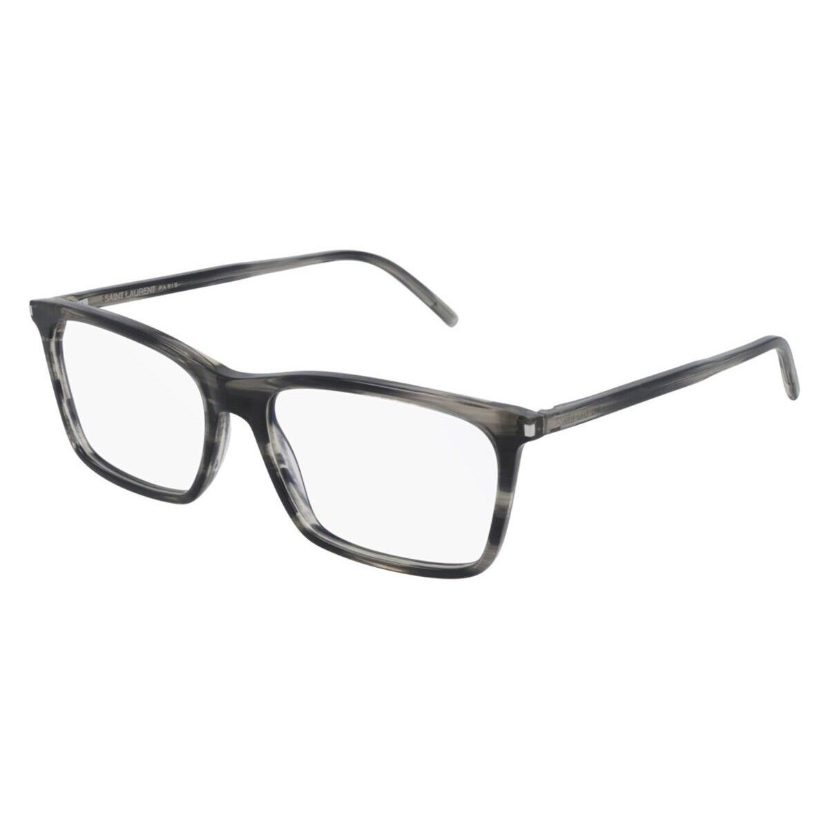 Saint Laurent Unisex Eyeglasses SL 296 011 Black Size 57