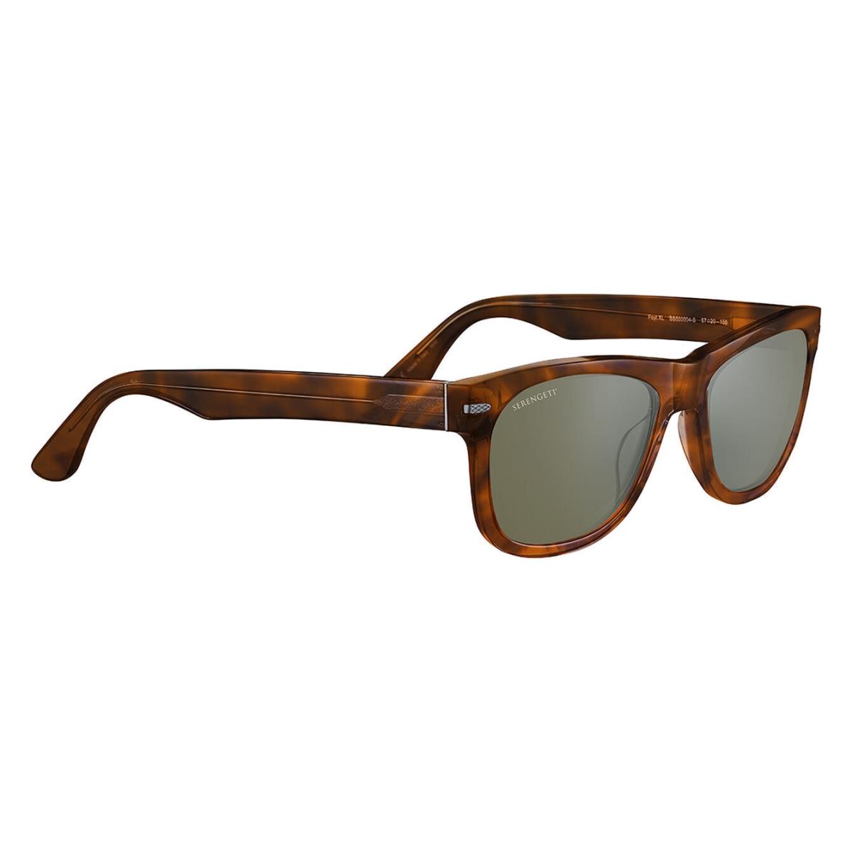 Serengeti Foyt Large Sunglasses - Polarized Mineral Glass Lenses SS550001/ShinyClassicHavana/555NM