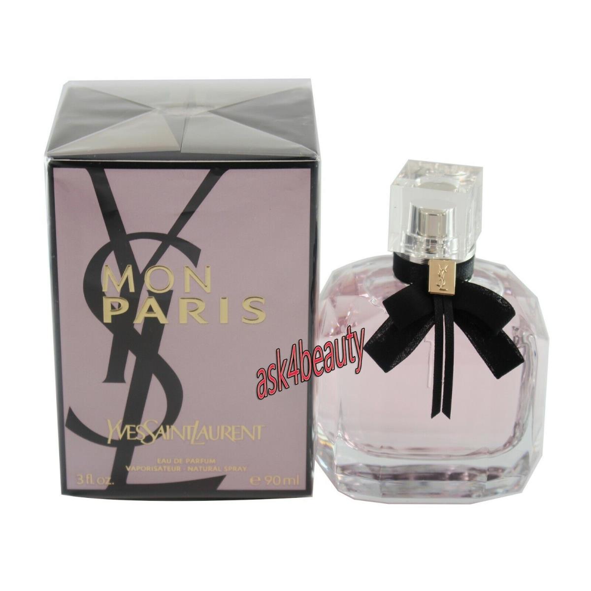 Mon Paris By Yves Saint Laurent 3.0oz./90ml Eau De Parfum Spray Women