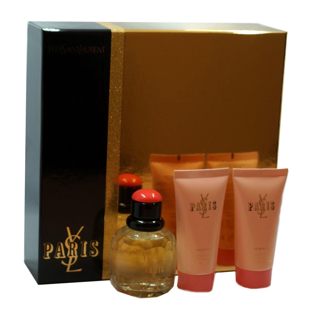 Yves Saint Laurent Paris 3 Piece Gift Set Eau DE Toilette Spray 75ML L5918400