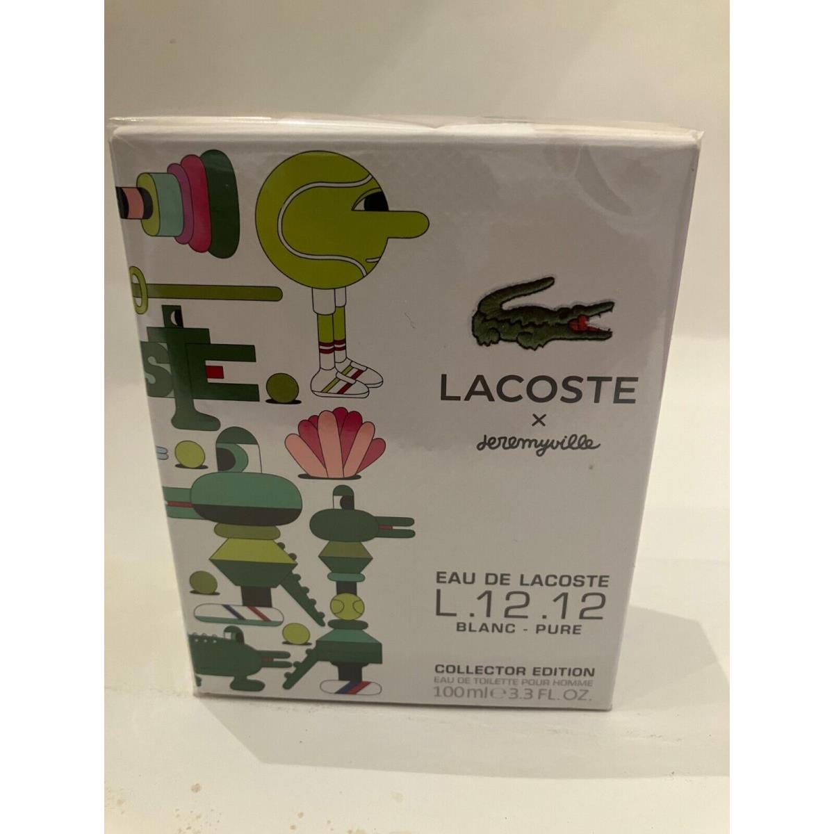 Lacoste x Jeremyville 3.3oz Edt Spray For Men Rare