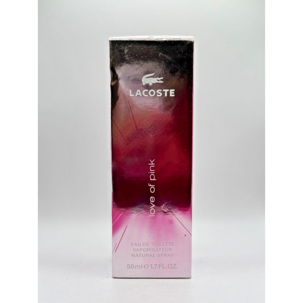 Love OF Pink BY Lacoste 50ML Edt Spray