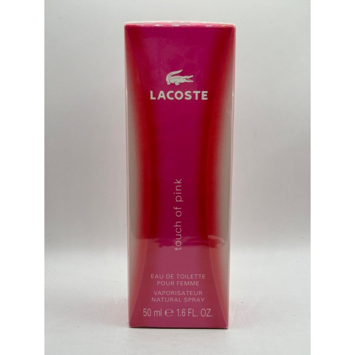 Touch OF Pink BY Lacoste 50ML Edt Spray