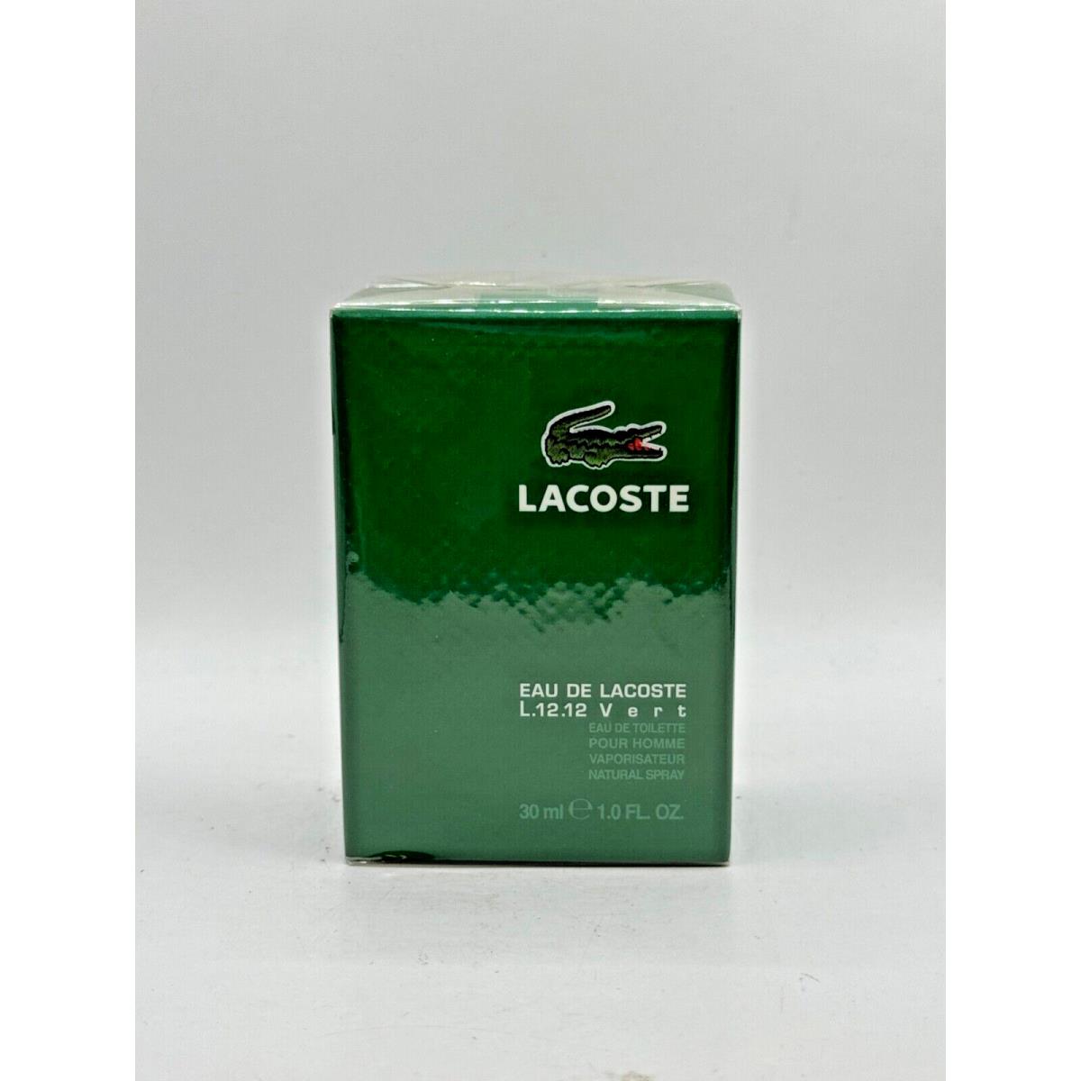 Eau DE Lacoste L.12.12 Vert BY Lacoste 30ML Edt Spray