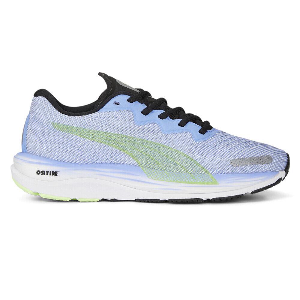 Puma Velocity Nitro 2 Running Womens Blue Sneakers Athletic Shoes 37626214 - Blue