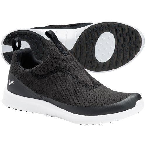 Women`s Puma Laguna Fusion Slip On - Black/silver - Black