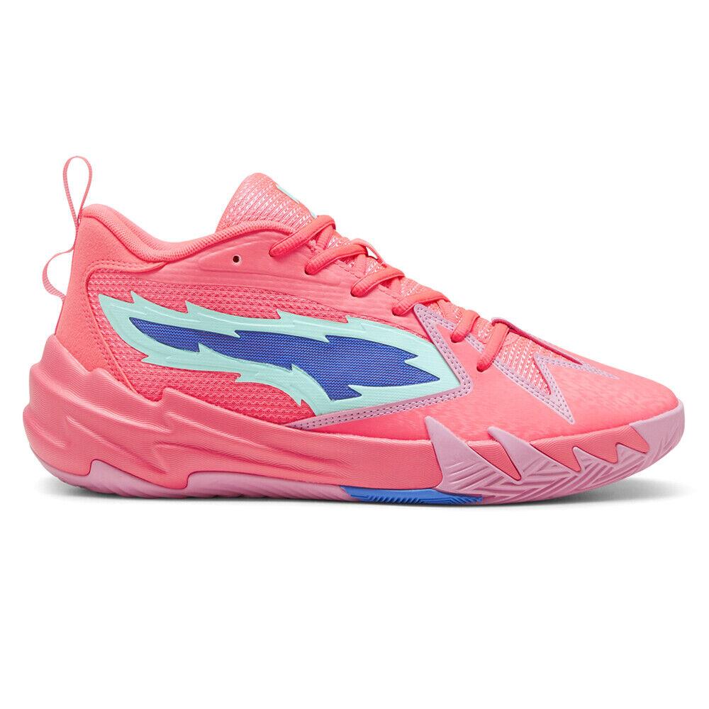 Puma Scoot Zeros Basketball Mens Pink Sneakers Athletic Shoes 31041502