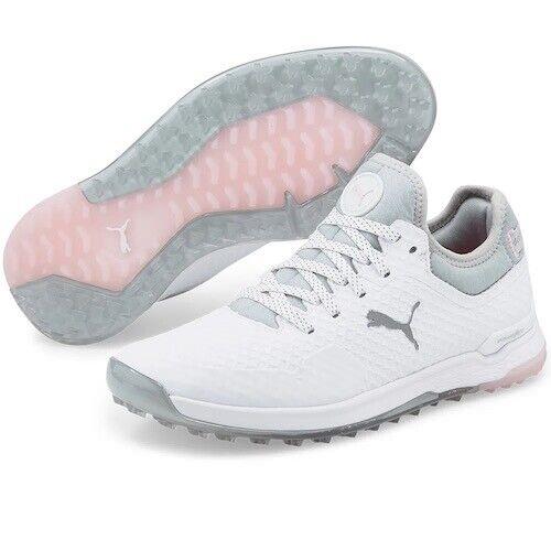 Puma Women`s Proadapt Aphacat Golf Shoes - High Rise/Puma Silver/Porcelain