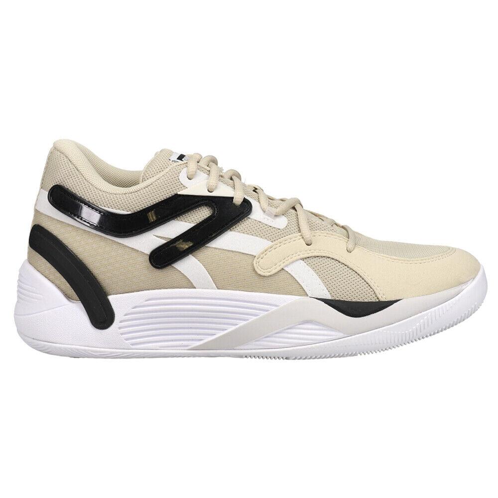 Puma Trc Blaze Court Basketball Mens Beige Sneakers Athletic Shoes 37658211 - Beige