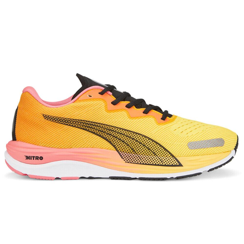 Puma Velocity Nitro 2 Running Mens Pink Sneakers Athletic Shoes 19533712 - Pink