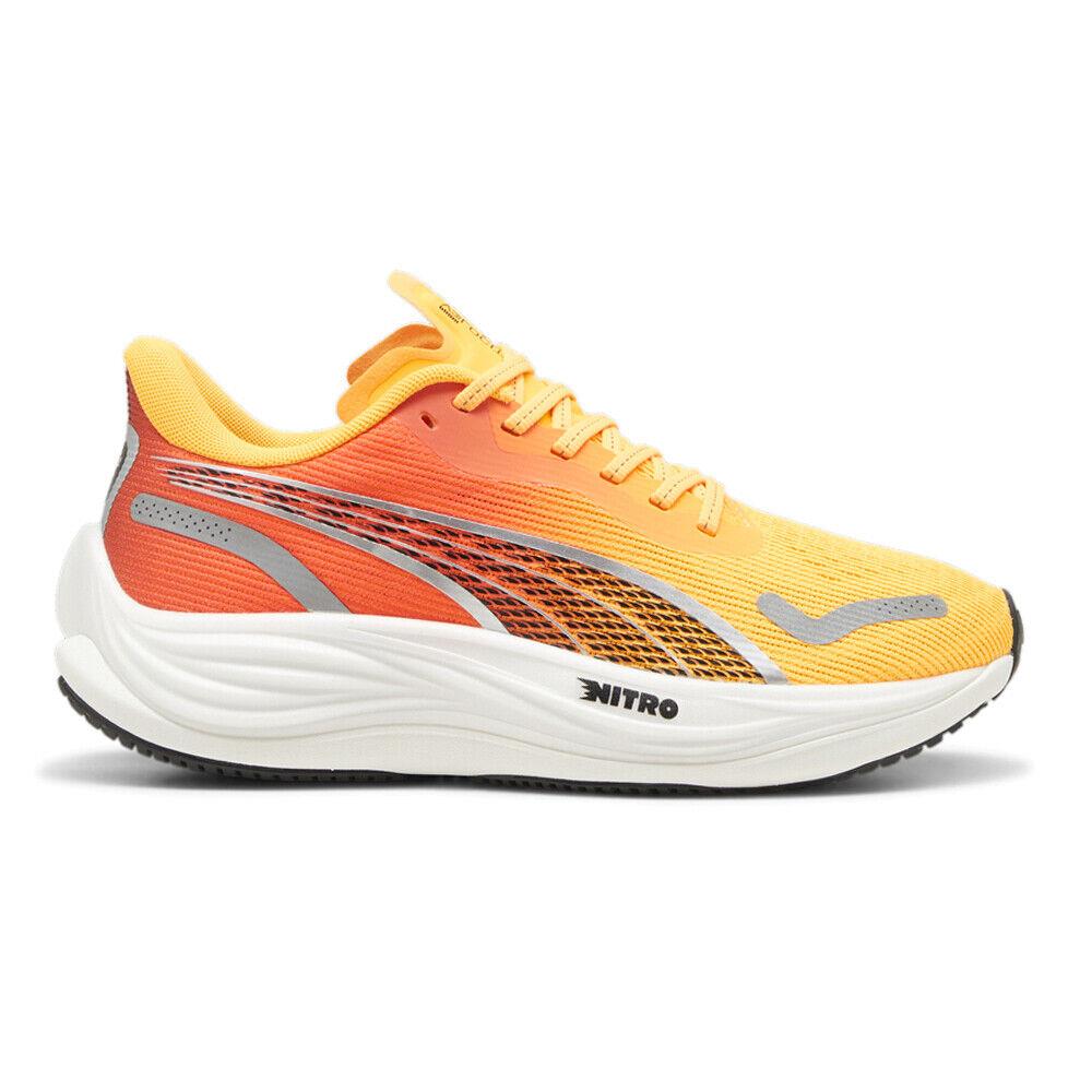 Puma Velocity Nitro 3 Fade Running Womens Orange Sneakers Athletic Shoes 310484 - Orange