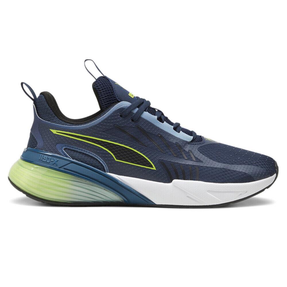 Puma Xcell Action Running Mens Blue Sneakers Athletic Shoes 37830114