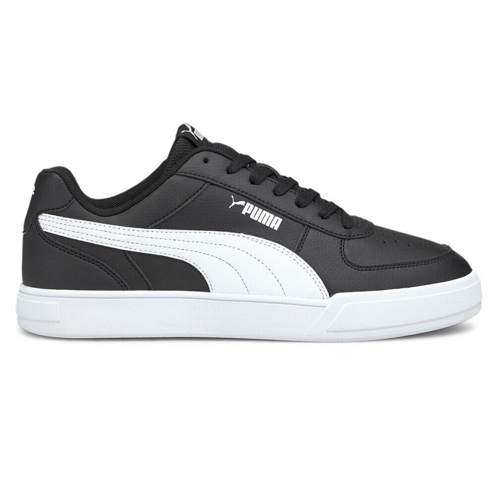 Puma Caven Lace Up Mens Black Sneakers Casual Shoes 38081004