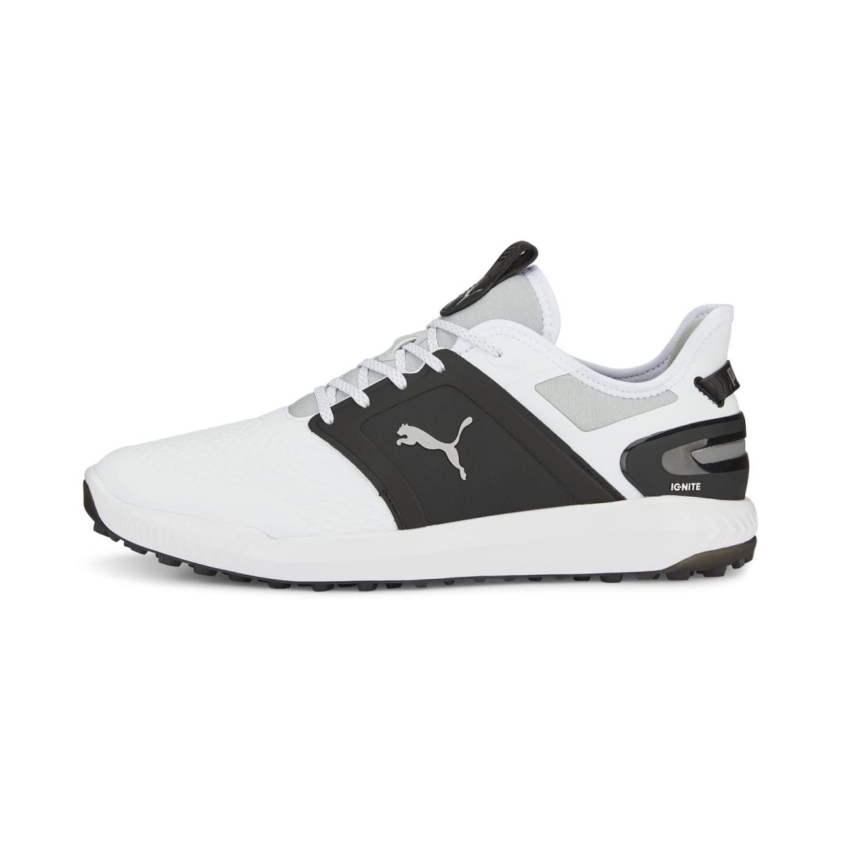 Puma Ignite Elevate Golf Shoes - Puma White / Puma Black - 11 - White