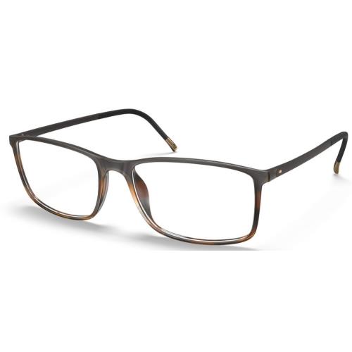 Silhouette Eyeglasses 2934 Spx Illusion 56/16/145 Havanna Hony 2934/75-M130-56MM