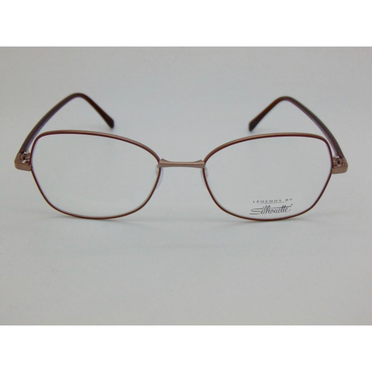 Legends By Silhouette 3506 40 6053 Brown 53mm Rx Eyeglasses