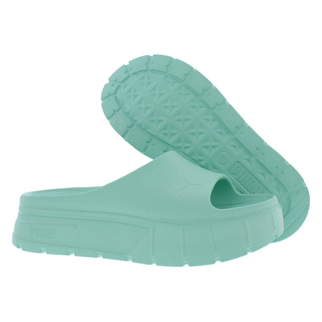 Puma Mayze Stack Injex Womens Shoes Size 6 Color: Mint - Mint, Main: Green