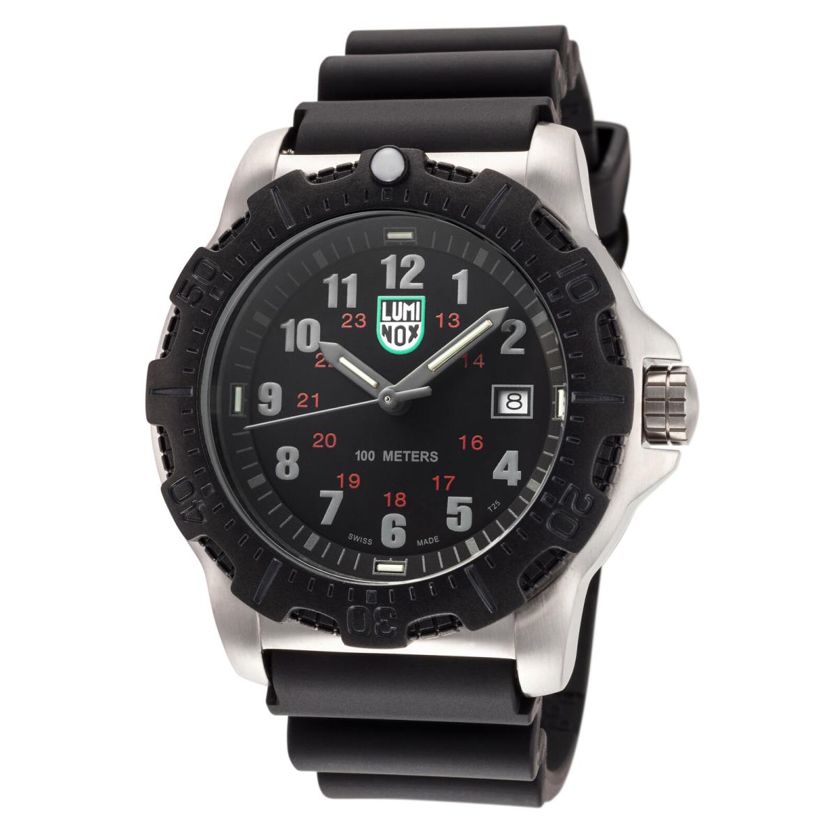 Luminox Men`s Manta Ray Steel X2.2132 Grey Dial Polyurethane Watch