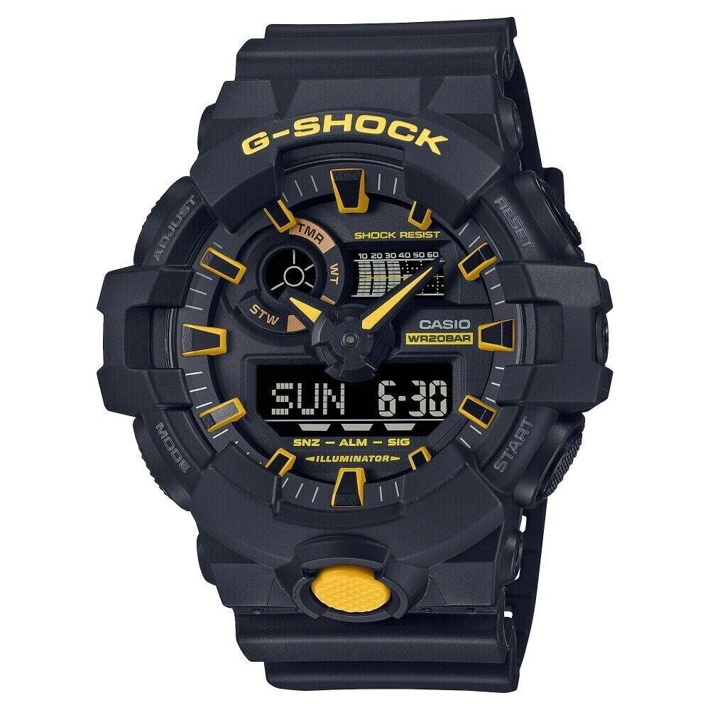 Casio G-shock Digital-analogue Black Resin Strap Men Watch GA-700CY-1ADR