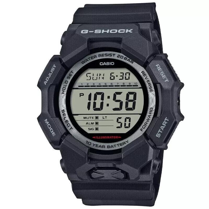 Casio G-shock Digital Resin Black Men`s Watch GD010-1