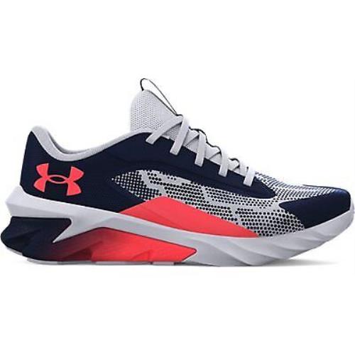 Under Armour Boys` Pre-school UA Scramjet 4 Running Shoes Midnight Navy/mod Gray - Midnight Navy-Mod Gray-Beta