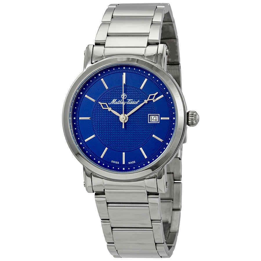 Mathey-tissot City Blue Dial Men`s Watch H611251MABU