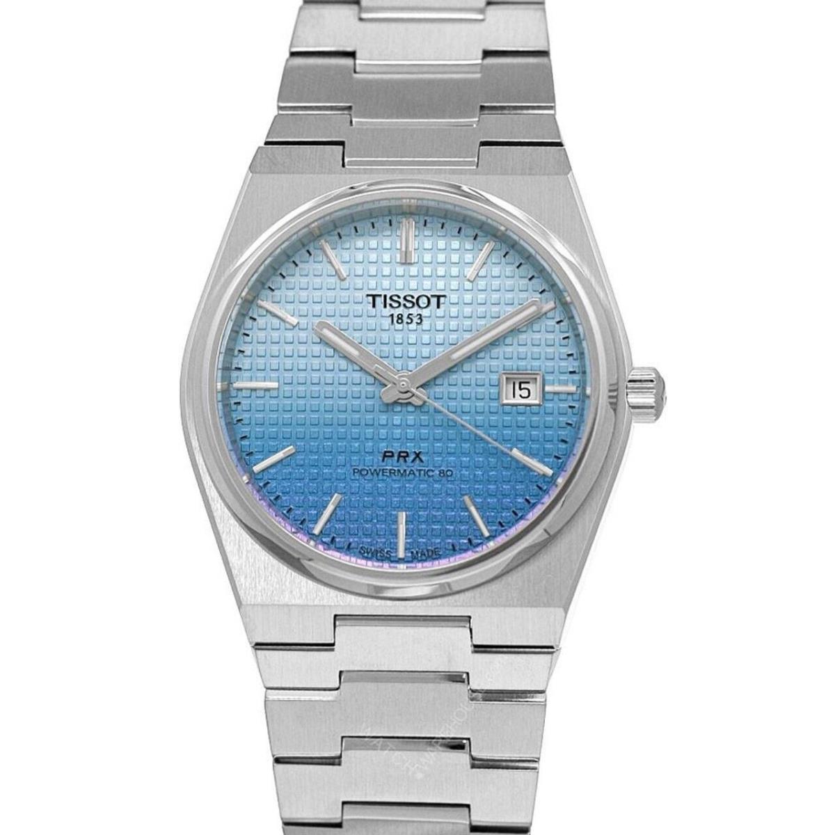 Tissot Prx Powermatic 80 40MM Automatic Men`s Watch T137.407.11.351.01