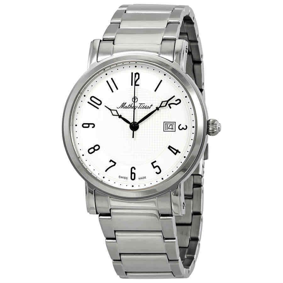 Mathey-tissot City Metal White Dial Men`s Watch HB611251MAG