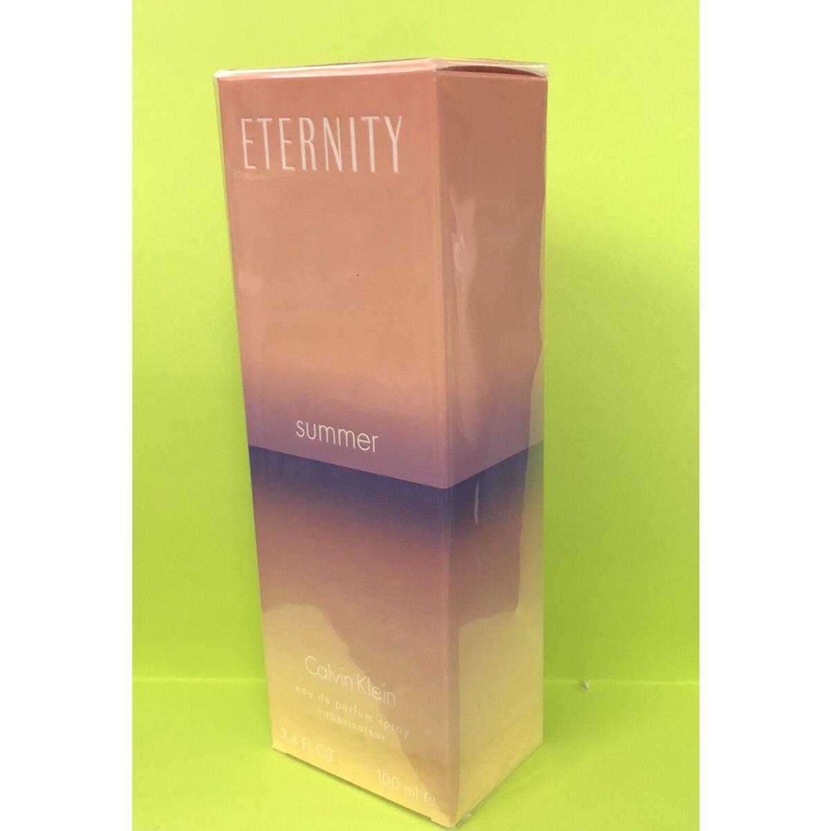 Eternity Summer 2015 Calvin Klein Women 3.3 3.4 oz Eau de Perfume Spray /