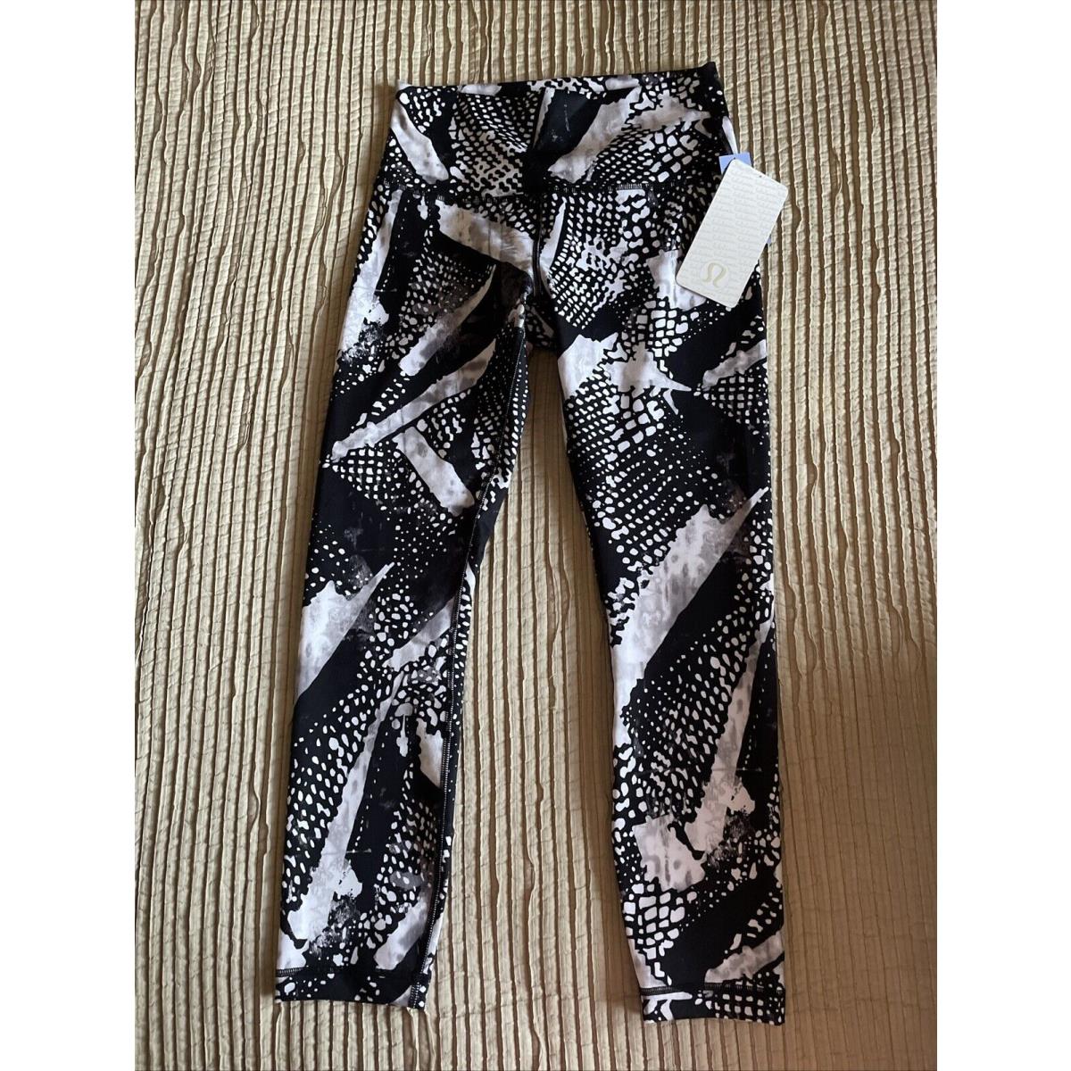 Lululemon W5L94S High Times Pant Blooming Pixie Multi High Rise 7/8 Tight 8 Rare