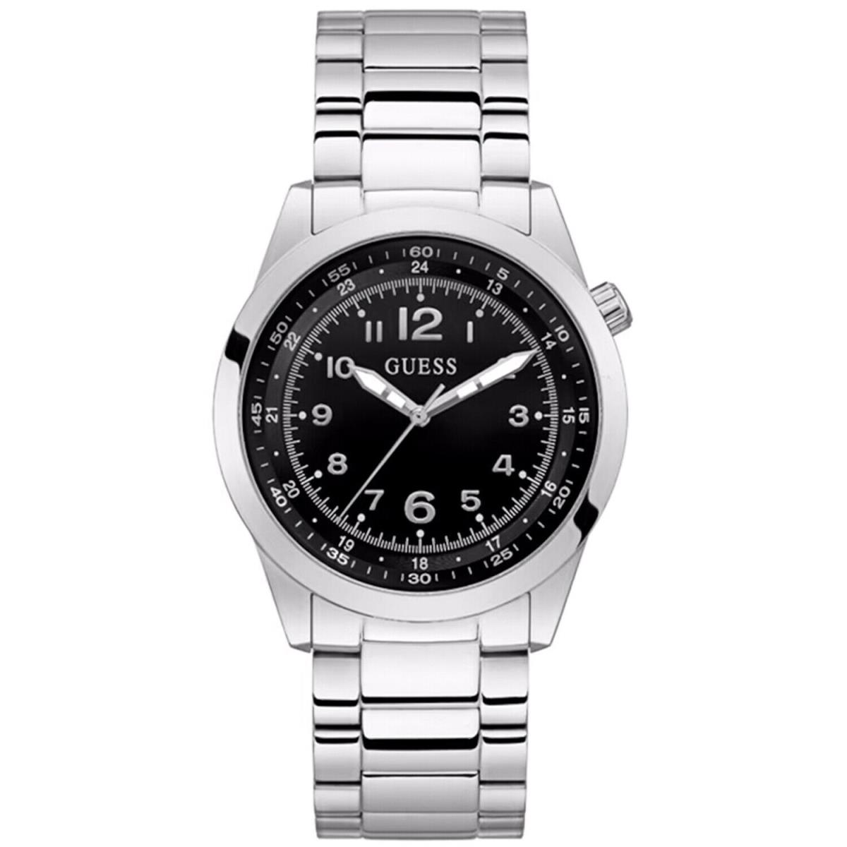 Guess Men`s Max Black Dial Watch - GW0493G1