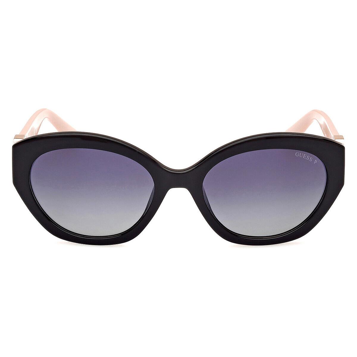 Guess GU00104 Sunglasses Women Shiny Black 56mm