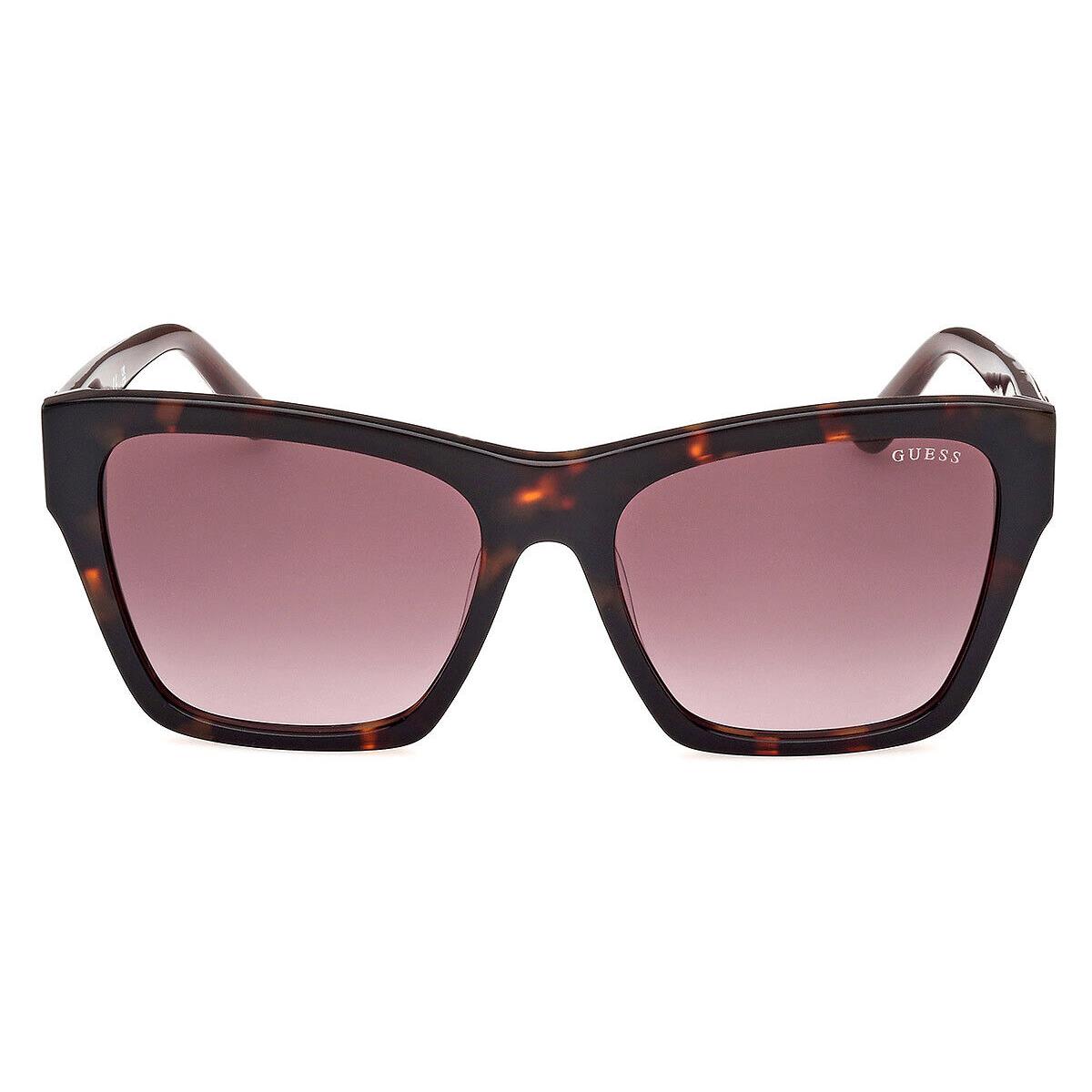 Guess GU00113 Sunglasses Women Dark Havana 55mm