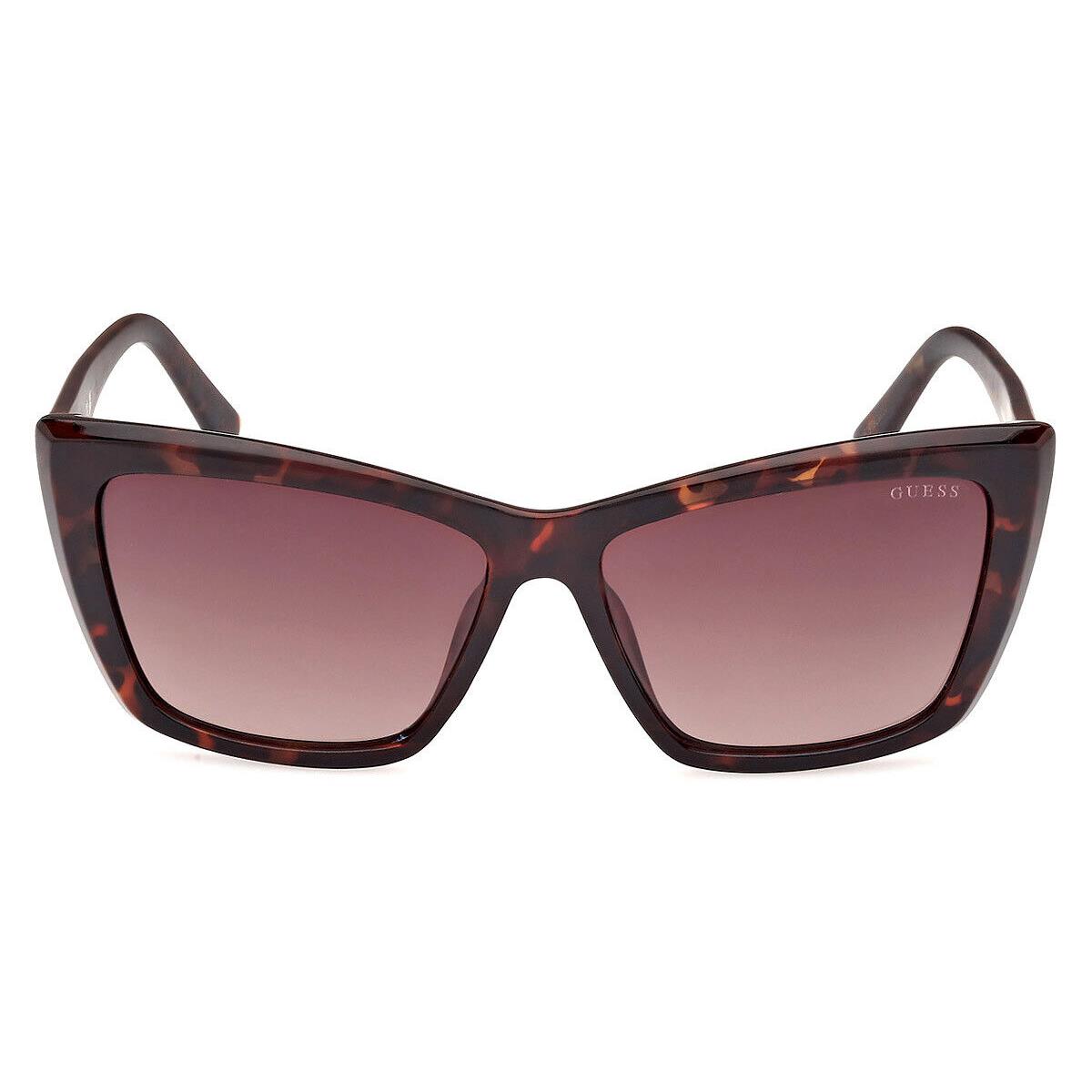 Guess GU00098 Sunglasses Women Dark Havana 55mm