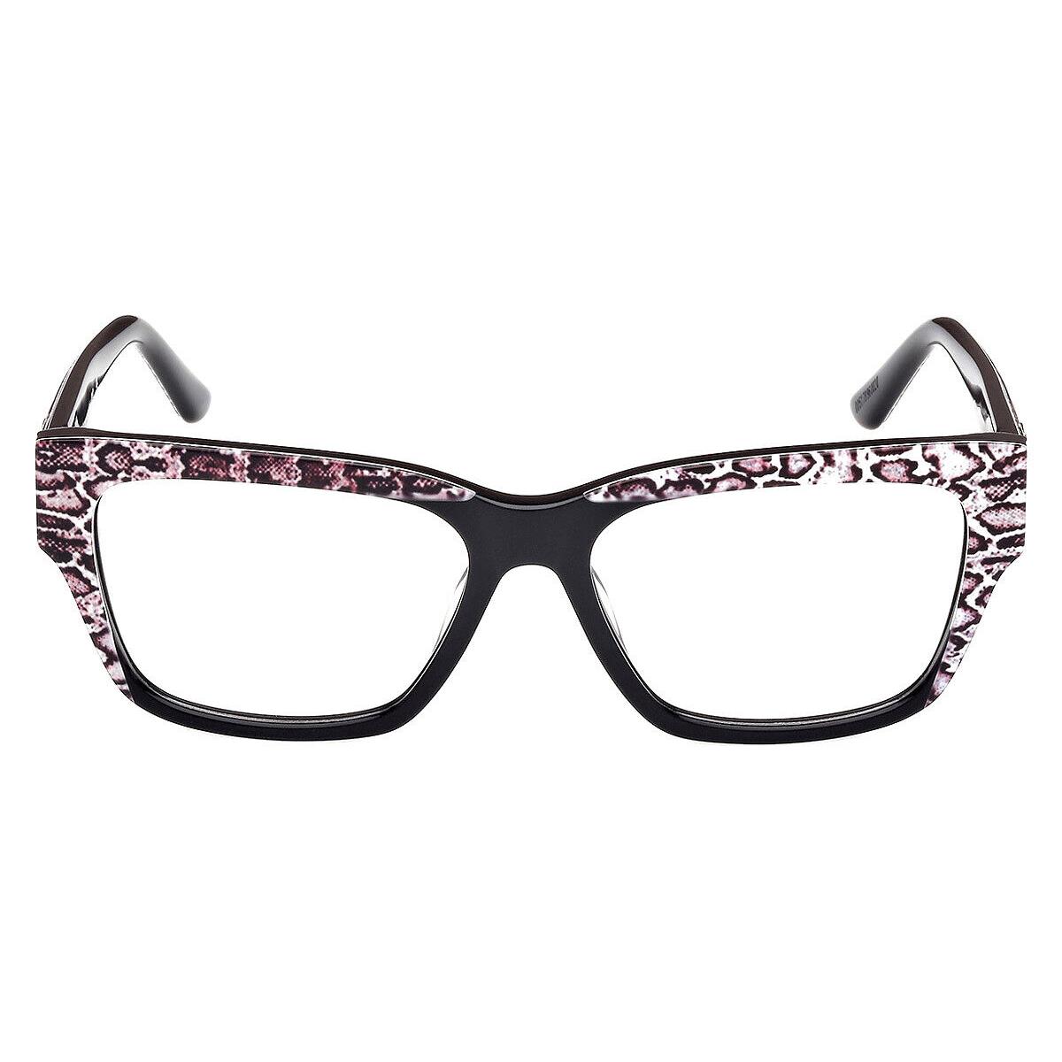 Guess GU50126 Eyeglasses Women Shiny Black 53mm