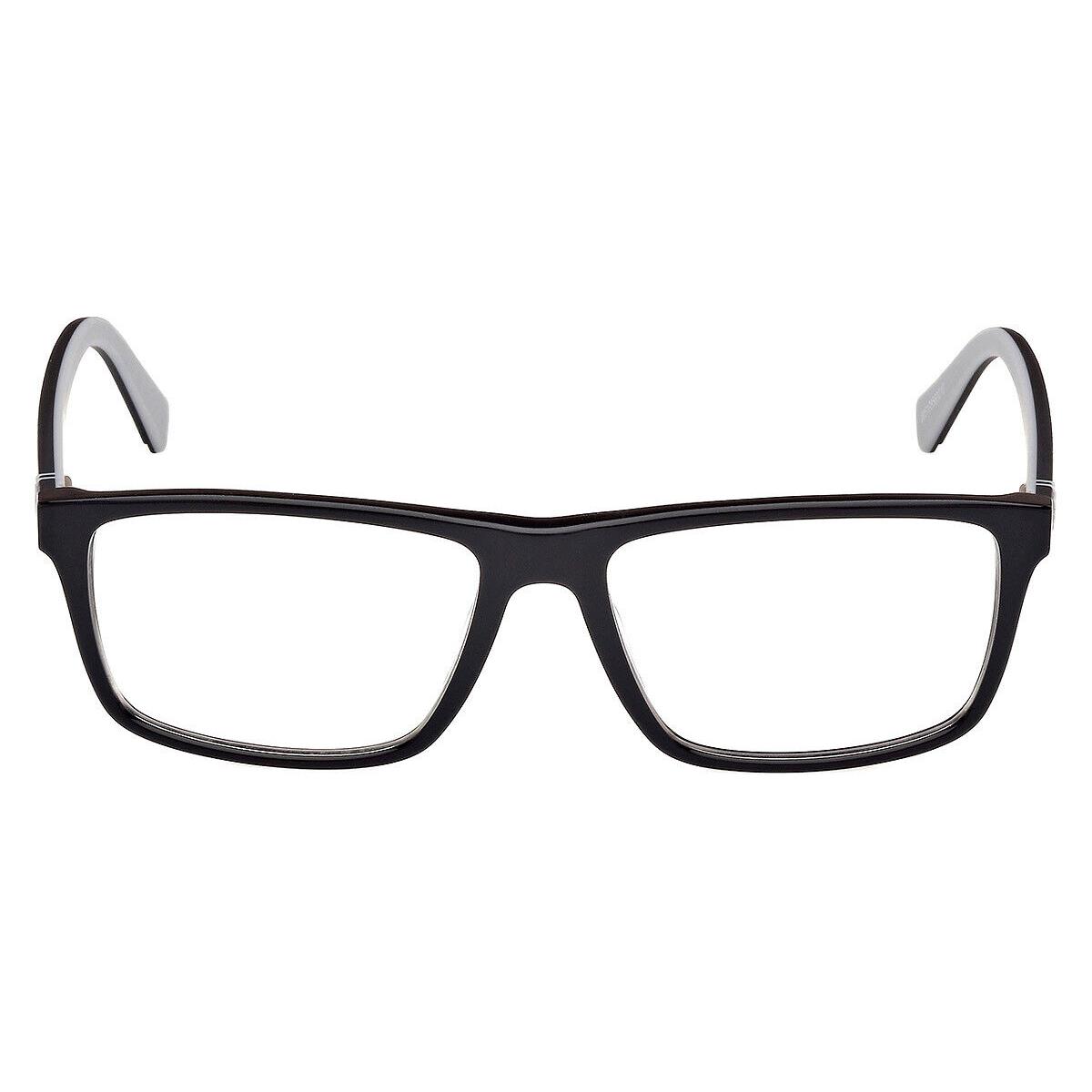 Guess GU50130 Eyeglasses Men Shiny Black 57mm