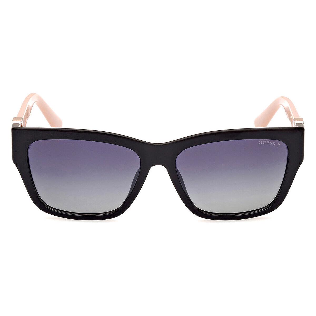 Guess GU00105 Women Sunglasses Shiny Black 56mm