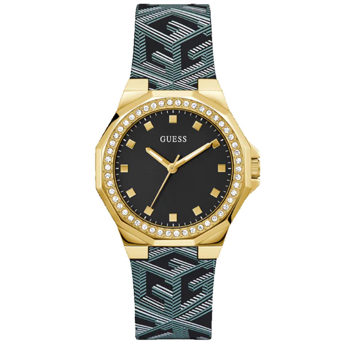 Guess Women`s Avril Black Dial Watch - GW0598L2