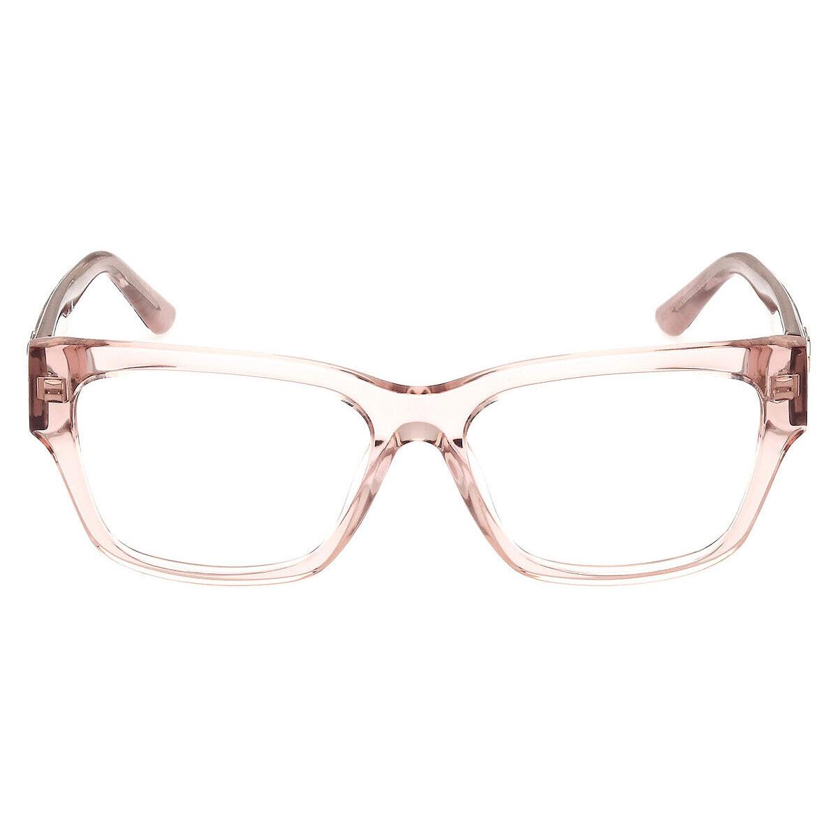 Guess GU50126 Eyeglasses Women Shiny Beige 53mm