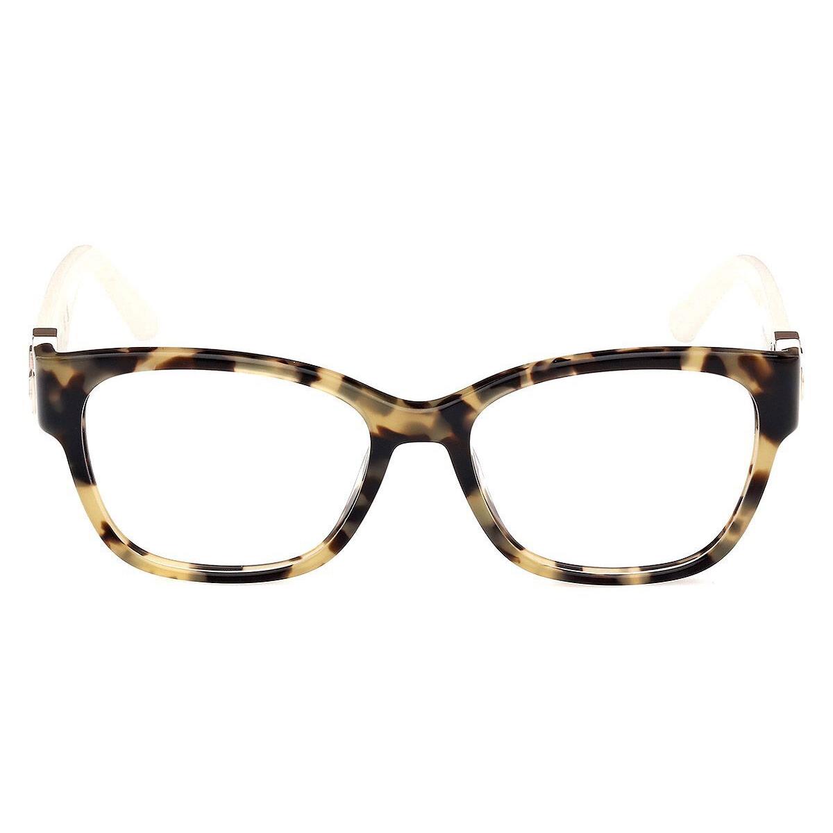 Guess GU50120 Eyeglasses Women Yellow 52mm