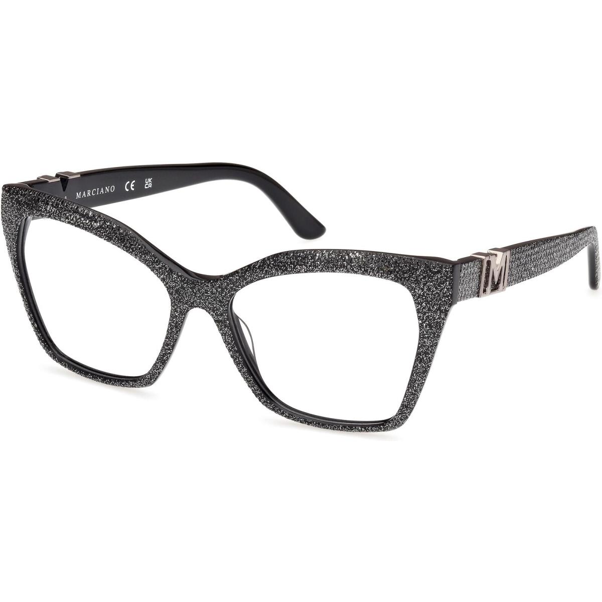 Guess By Marciano GM 50009 Eyeglasses 001 Shiny Black